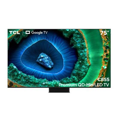TCL TV C855 Google TV 65-75 Inch 4K UHD QD-Mini LED 2024